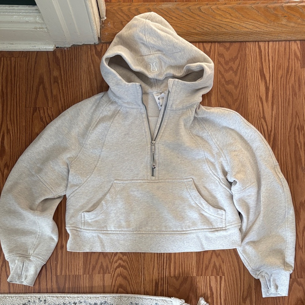 Lululemon Gray Scuba Hoodie
